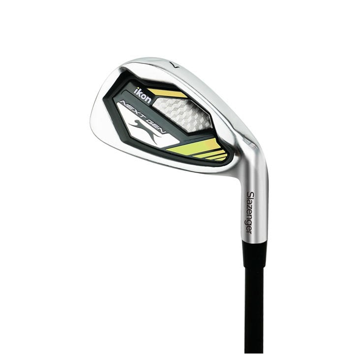 Slazenger  Kids Silver Ikon Golf Irons Club  in Size 9, Sports Direct