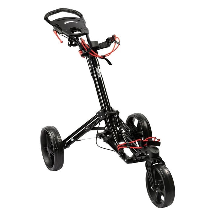 Slazenger 1 Click 360 Golf Trolley Black - Image 3