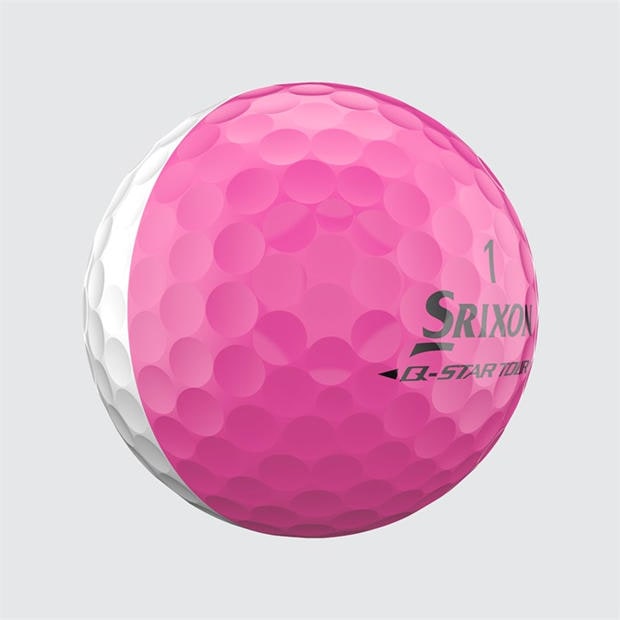 White/Pink - Srixon - Adults Q Star Golf Balls