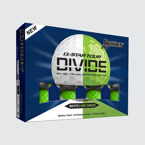 White/Lime - Srixon - Adults Q Star Golf Balls