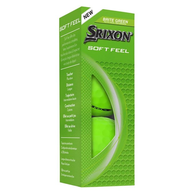 Green - Srixon - Soft Feel Golf Balls 12 Pack