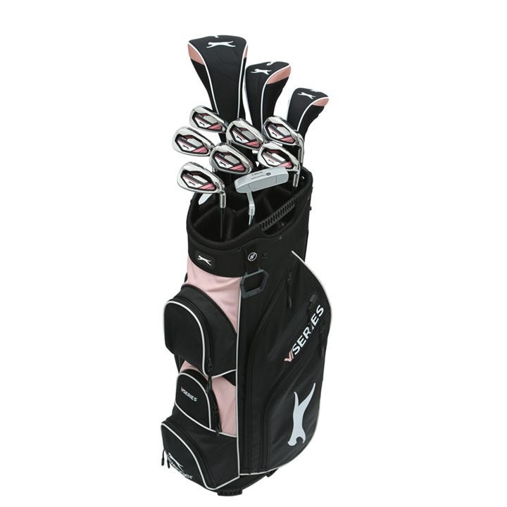 Slazenger Women's  Vs Graphite Shaft Golf Club Set With Cart Bag, Sports Direct