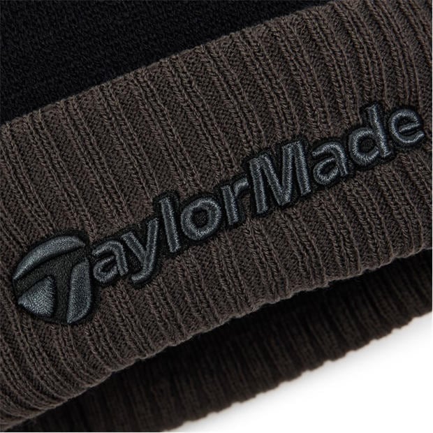 Black - TaylorMade - Men's Bobble Beanie