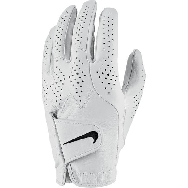 Pearl White/Blk - Nike - Men's Tour Classic IV Leather Golf Gloves