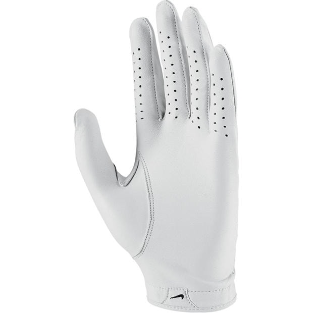 Pearl White/Blk - Nike - Men's Tour Classic IV Leather Golf Gloves