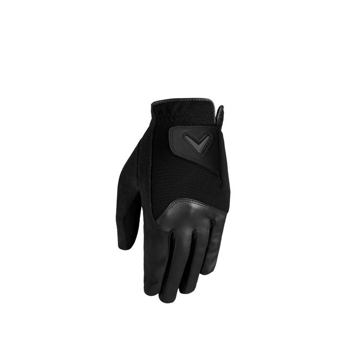 Callaway Men's Black Rainspann Golf Gloves in Size M, Sports Direct