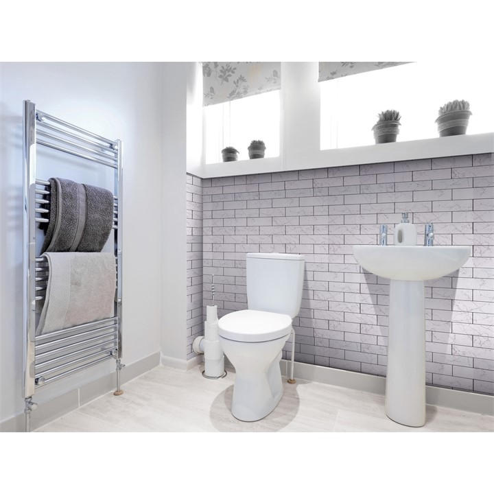 D C Fix  Grey 3D Splashback Wallpaper Splendid Marble, Sports Direct
