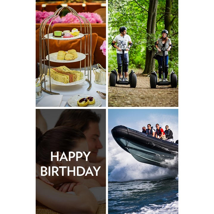 Activity Superstore  None Happy Birthday Gift Experience Choice, Sports Direct
