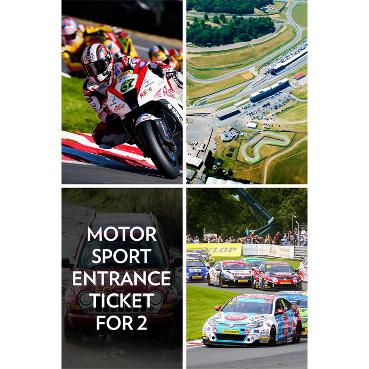 Activity Superstore  None Motor Sport Entrance Ticket For Two, Sports Direct