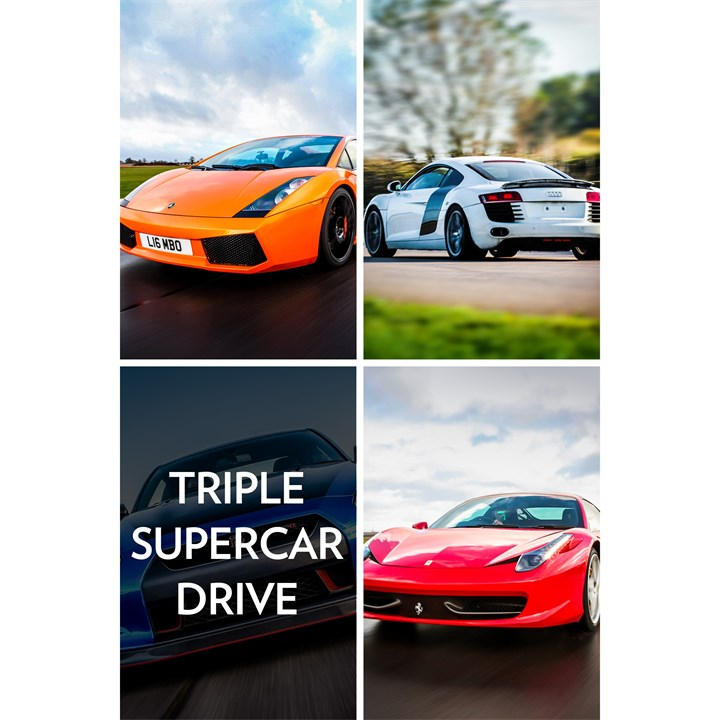 Sunderland    Triple Supercar Drive, Football by Activity Superstore, Sports Direct