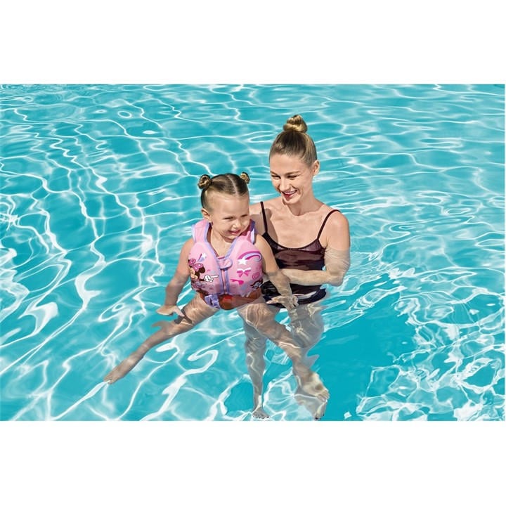 Character  Kids Pink Fabric Kids Swim Vest, Sports Direct