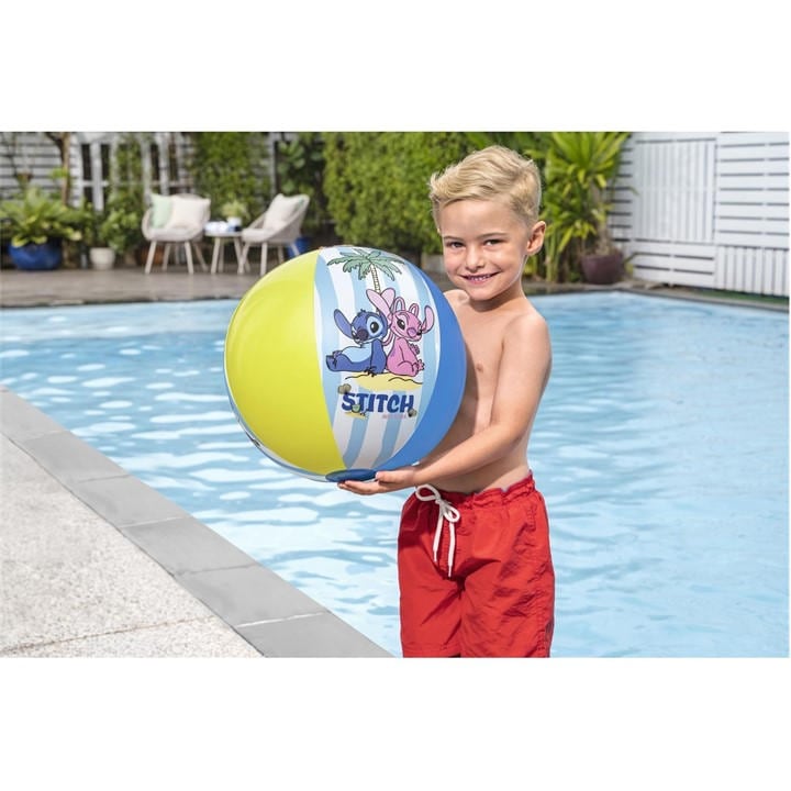 Character  Kids Yellow Inflatable Beach Ball, Sports Direct