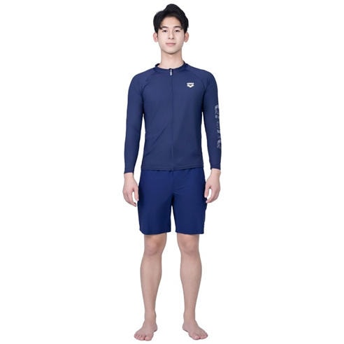 Arena - Men's Long Sleeve Zip Rash Vest