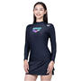 Black - Arena - Women's LS Rash Vest