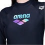 Black - Arena - Women's LS Rash Vest