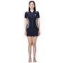 Black - Arena - Women's Short Sleeve Zip Rash Vest