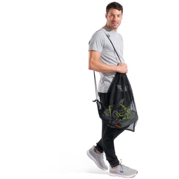Черно - Arena - One Go Pool Sack Mesh Bag
