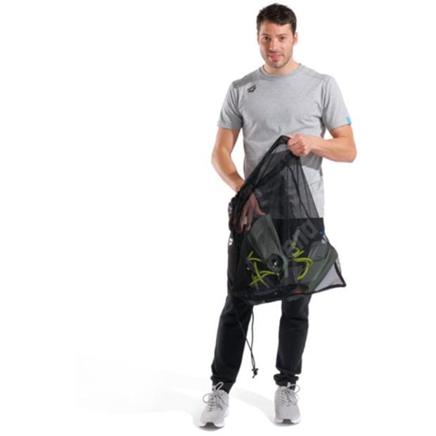 Черно - Arena - One Go Pool Sack Mesh Bag