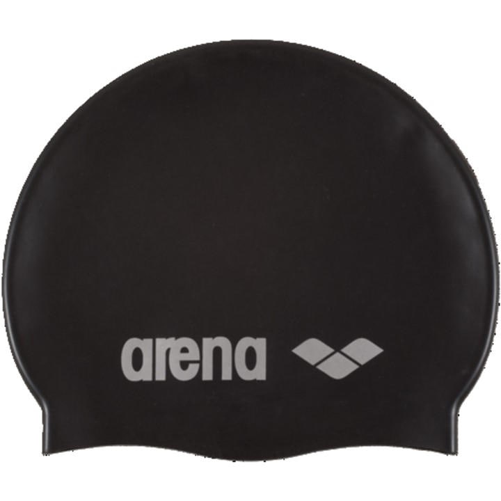 Arena  Black Classic Silicone Swim Cap, Sports Direct