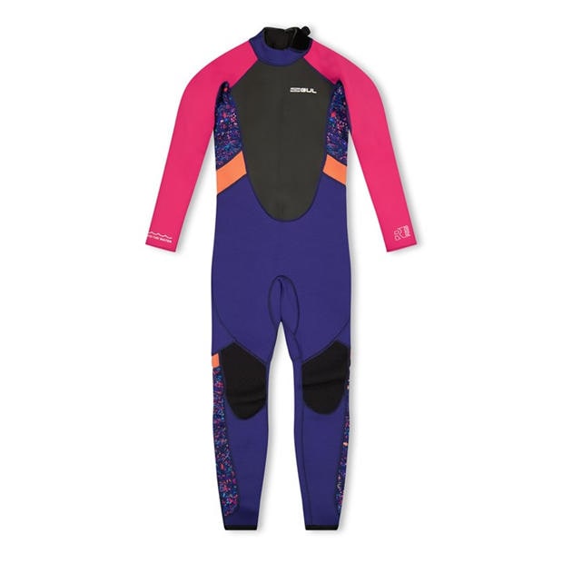 Blue - Gul - Unisex Kids' Full Wetsuit