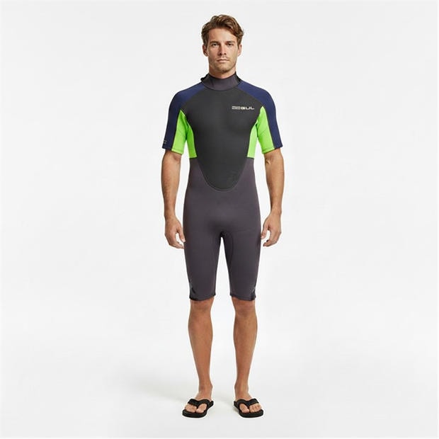 Grey - Gul - Men's Wetsuit Shorties