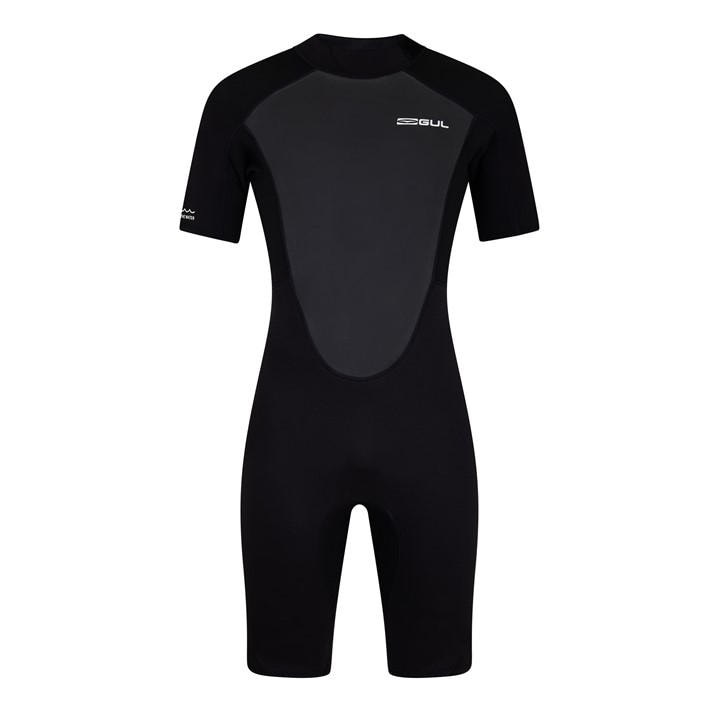 Gul Men' Black Wetsuit Shorties in Size S, Sports Direct