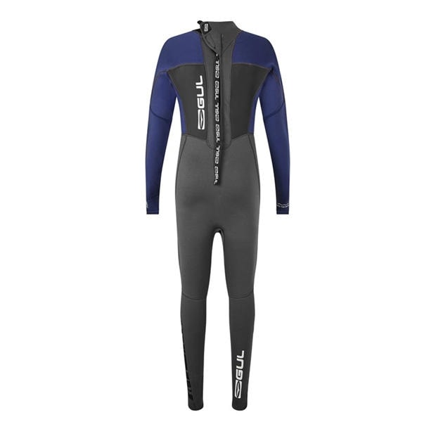 Grey - Gul - Men's Full Wetsuit