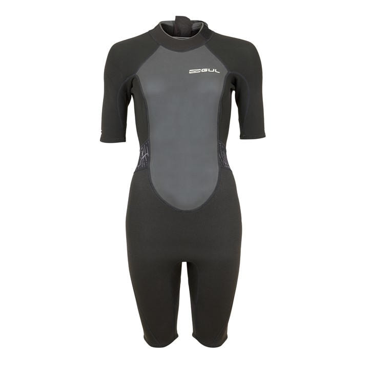 Gul Women's Black Wetsuit Shorties in Size 12, Sports Direct