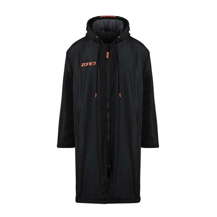 Zone3  Black Parka Robe in Size L, Sports Direct