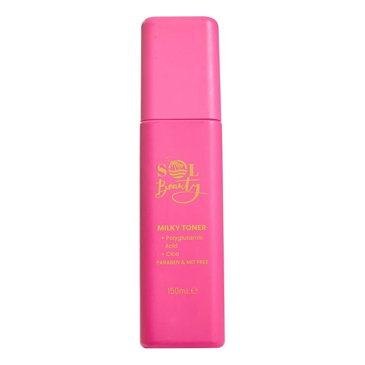 Sol Beauty Women's None 150Ml Milky Toner With Polyglutamic Acid And Cica, Sports Direct
