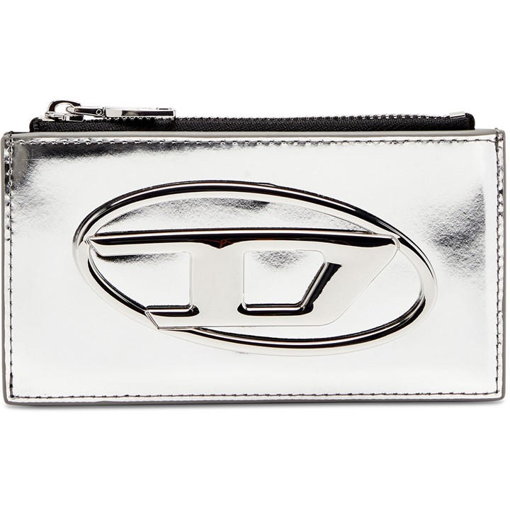 Diesel Women's Silver Card Holder, Sports Direct
