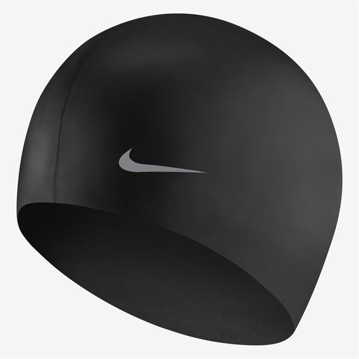 Nike  Kids Silicone Juniors Swim Cap - Black - Junior - Image 5