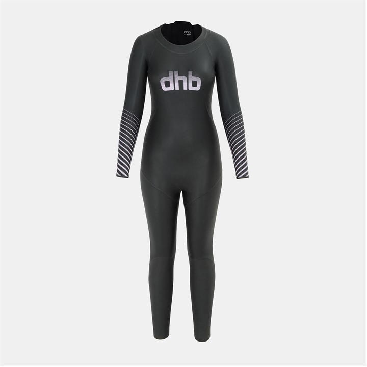Dhb Women's Thermal Full Wetsuit - Black - 8 (XS) - Image 3