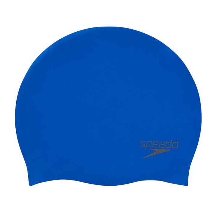 Speedo  Blue Silicone Swimming Cap , Sports Direct