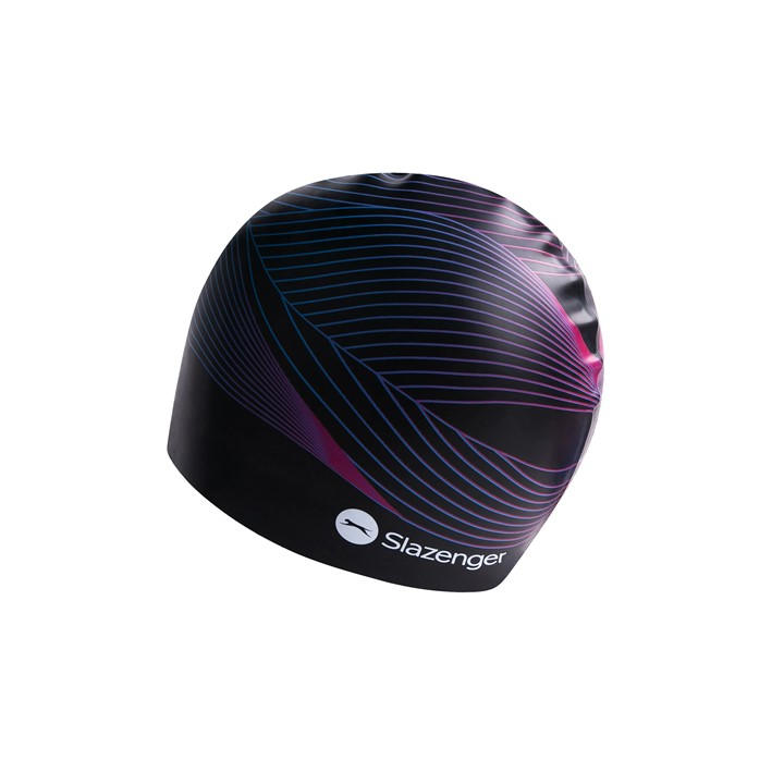 Slazenger   Print Silicone Swimming Cap , Sports Direct