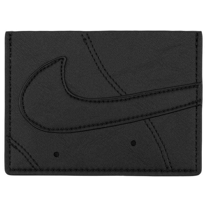 Nike  Black Air Force 1 Card Wallet, Sports Direct