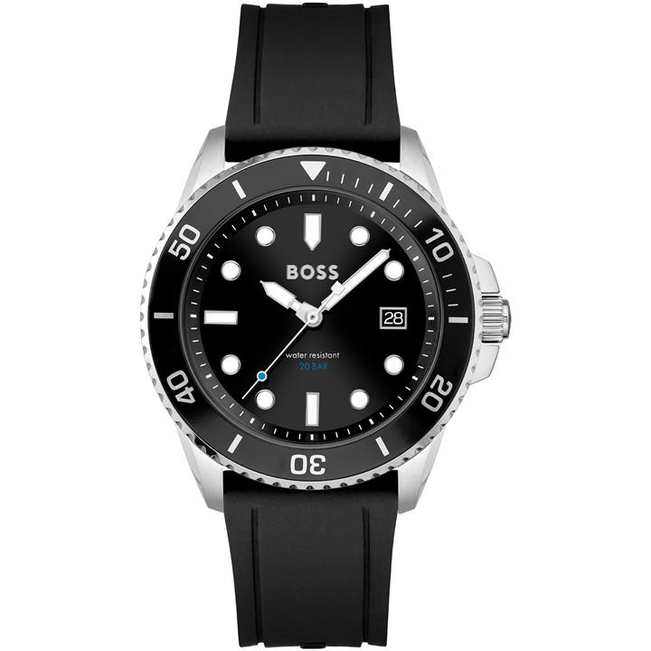 Boss Men's Black Ace Watch Water Resistance, Sports Direct