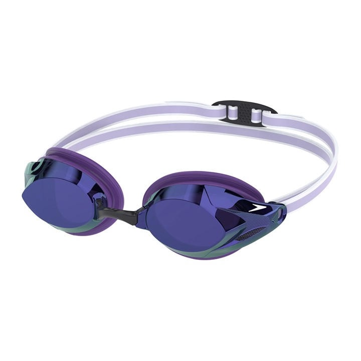 Speedo Women's Purple Vanquisher 3.0 Mirrored, Sports Direct