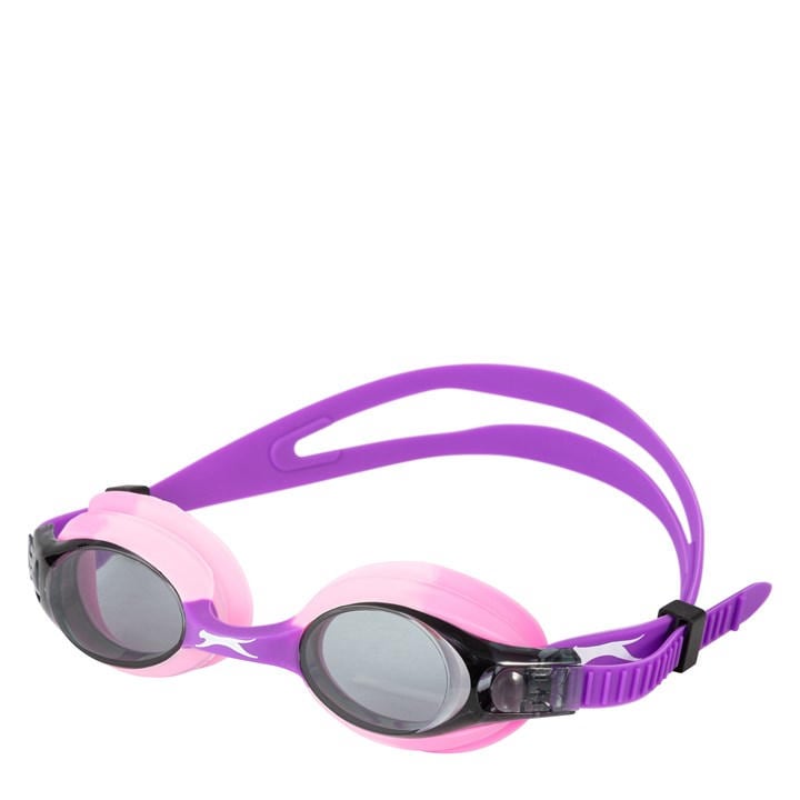 Slazenger  Kids Pink Edge Swimming Goggles , Sports Direct