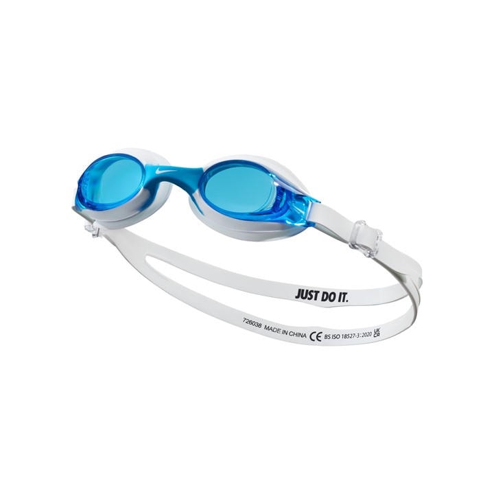 Nike  White Kids Swim Lil Swoosh Swim Lil Swoosh Little Kids Goggles, Sports Direct