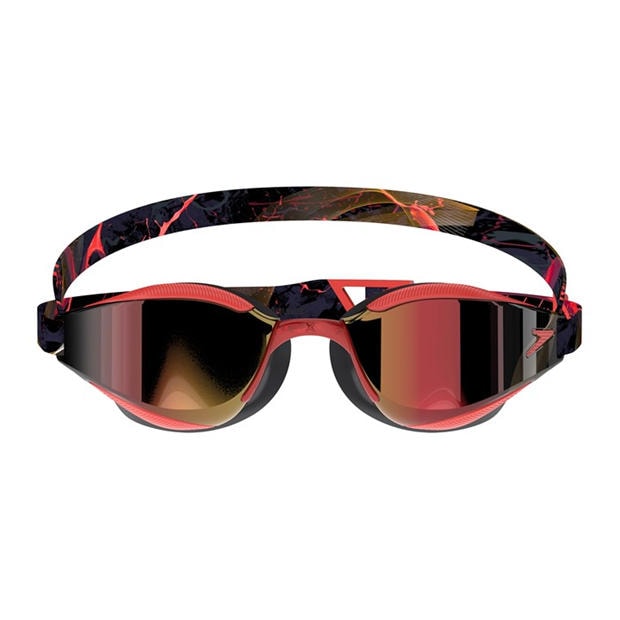 Black - Speedo - Fastskin Hyper Elite Mirrored Race Goggles