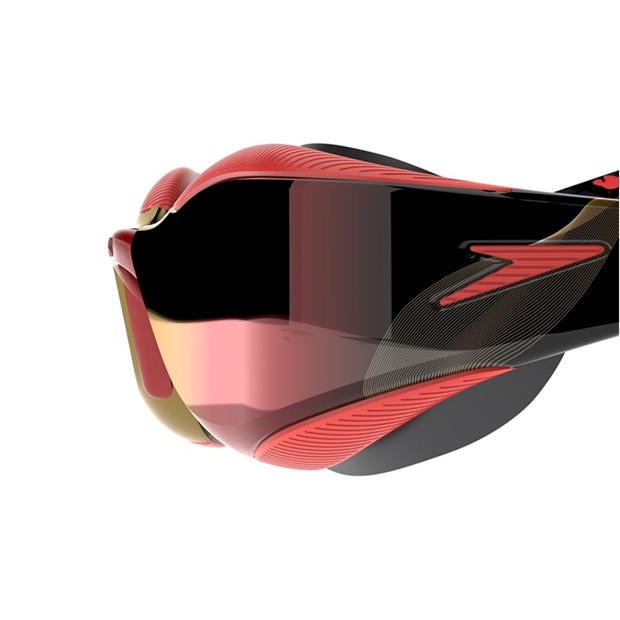 Black - Speedo - Fastskin Hyper Elite Mirrored Race Goggles