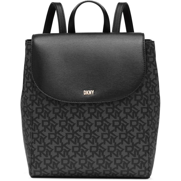 Dkny Women's Black Bryant Park Sutton Leather Backpack, Sports Direct