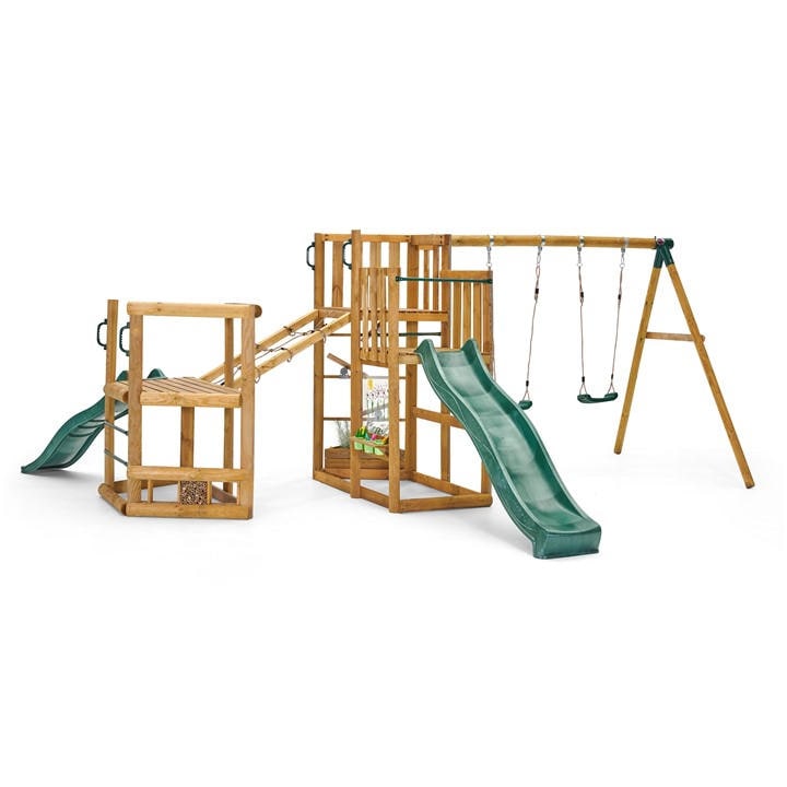 Plum Play  Kids Beige Plum Discovery Adventure Playcentre With Swing Arm in Size 454 x 594, Sports Direct