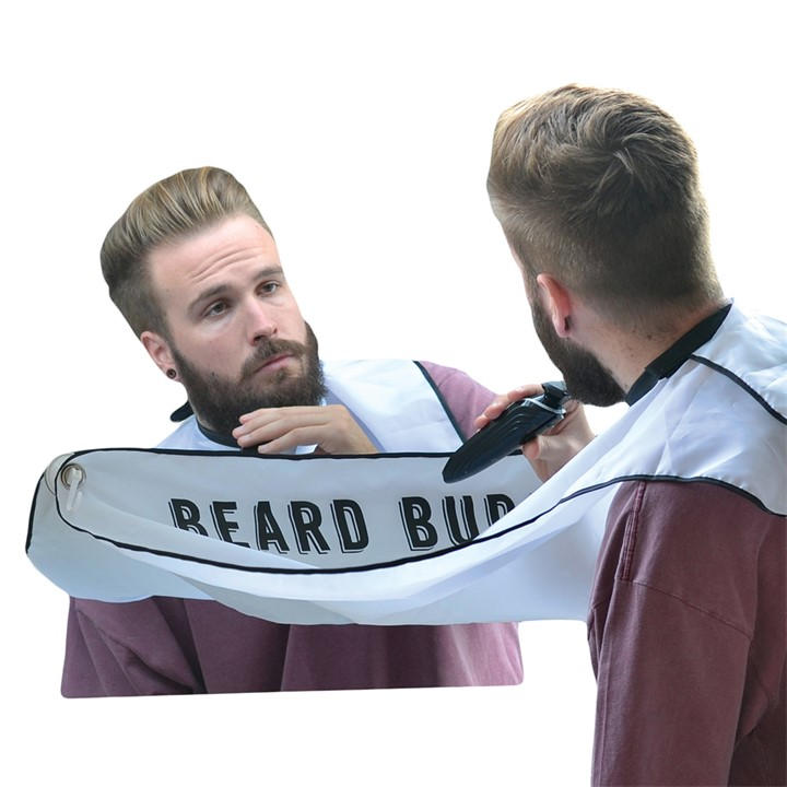Fizz Creations  White Beard Buddy Shaving Apron, Sports Direct