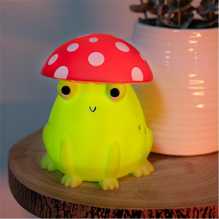 Fizz Creations Unisex Kids Multi Maurice Mushroom Frog Mood Light -