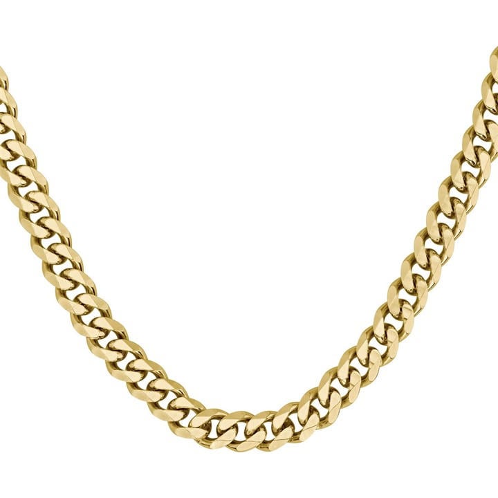 Boss Men's Gold Chain Link Curb Necklace, Sports Direct