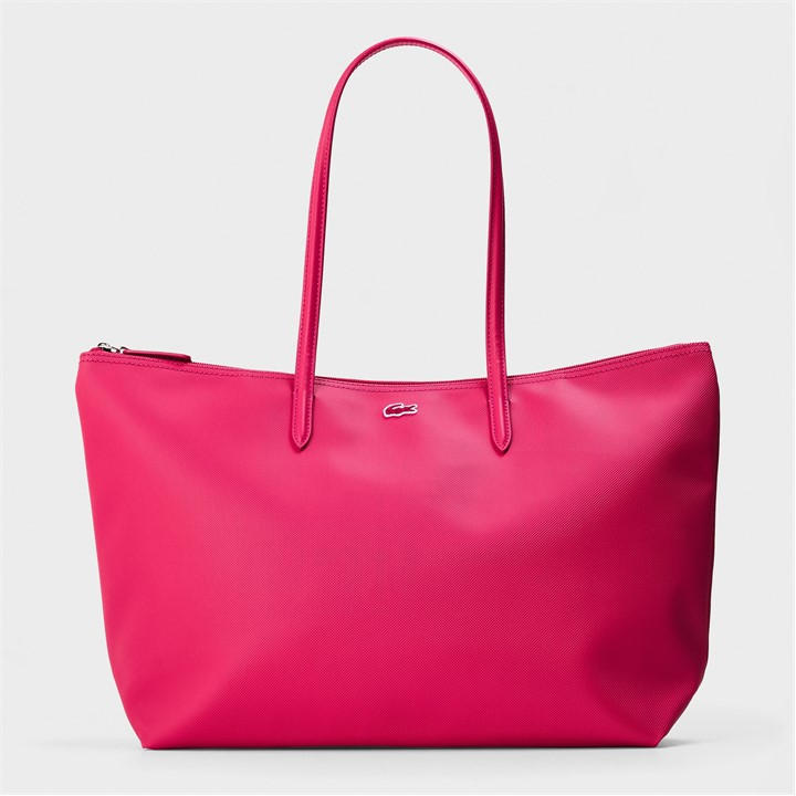 Lacoste Women's Pink Large Tote Bag, Sports Direct