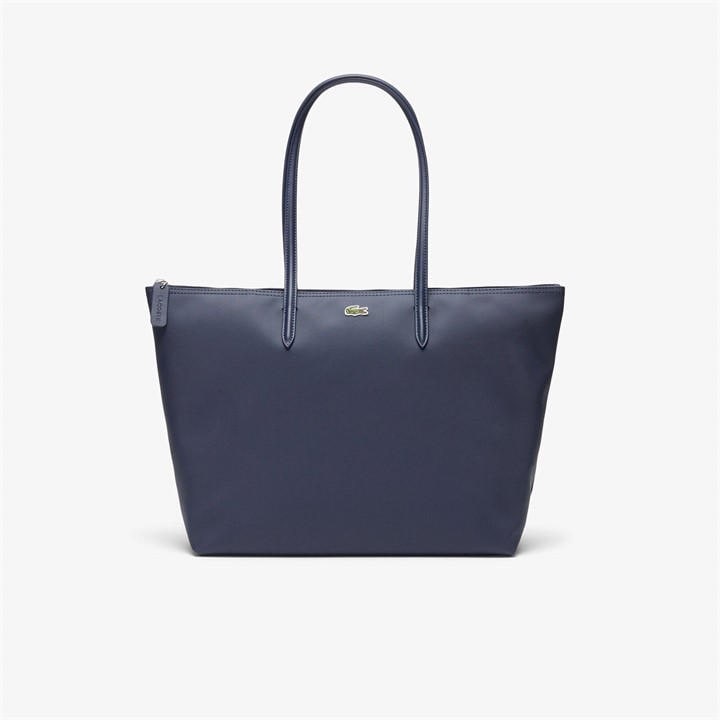 Lacoste Women's Blue Large Tote Bag, Sports Direct