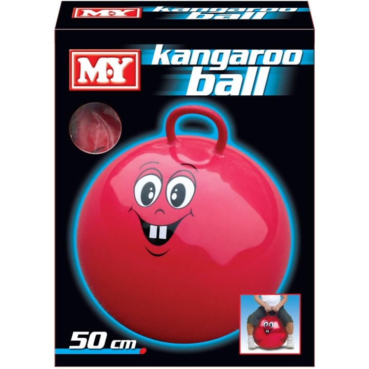 M.y  Kids Red 50Cm Kangaroo Ball In Col, Sports Direct